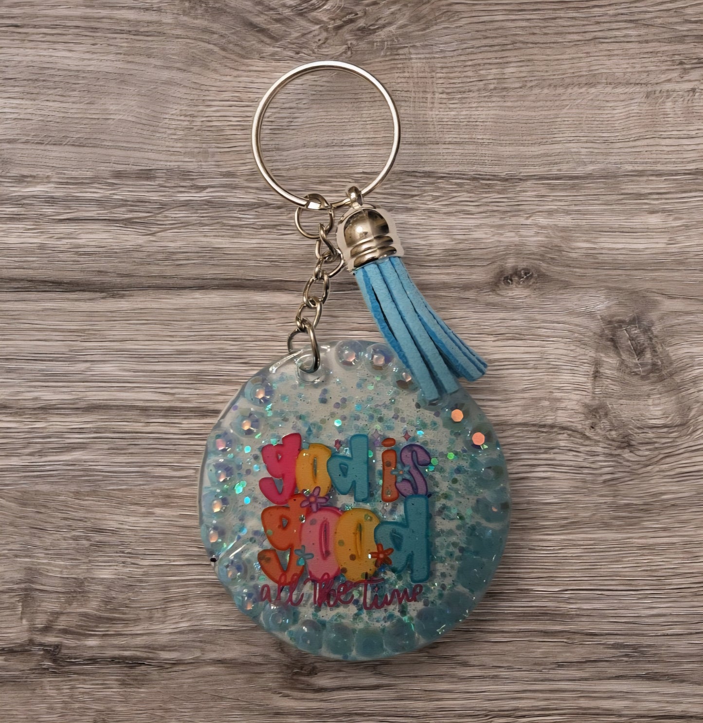 God is good Keyring