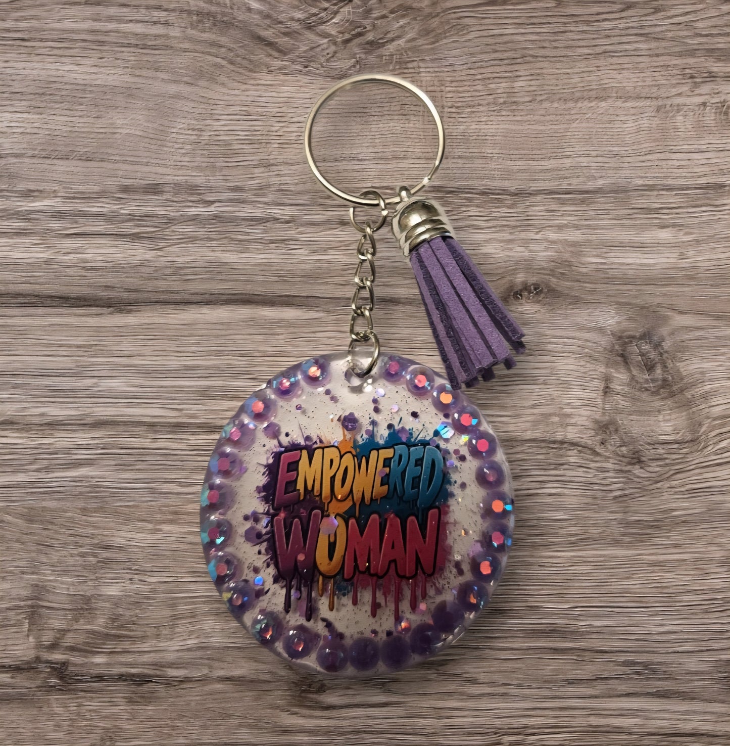 Empowered Woman Keyring