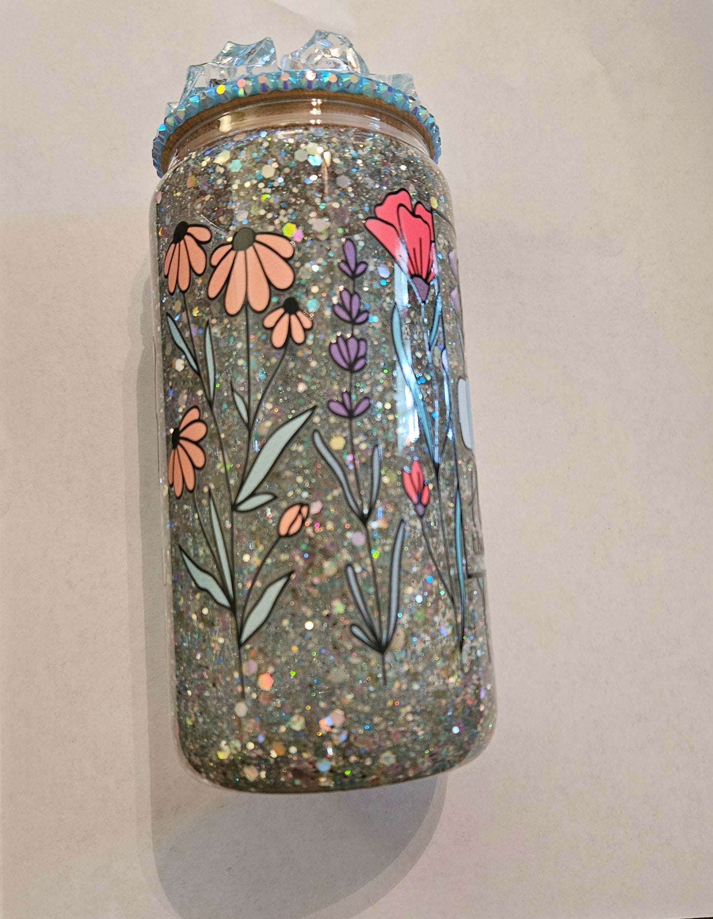 Teacher Still Snow Globe Tumbler with glitter