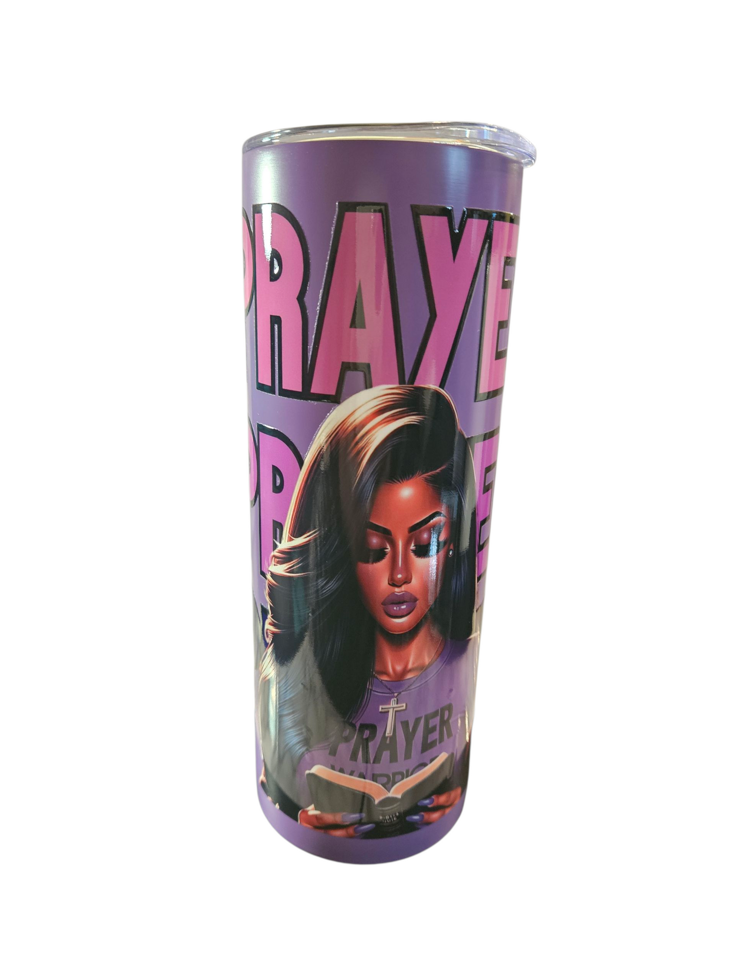Prayer Purple 20 oz Tumbler