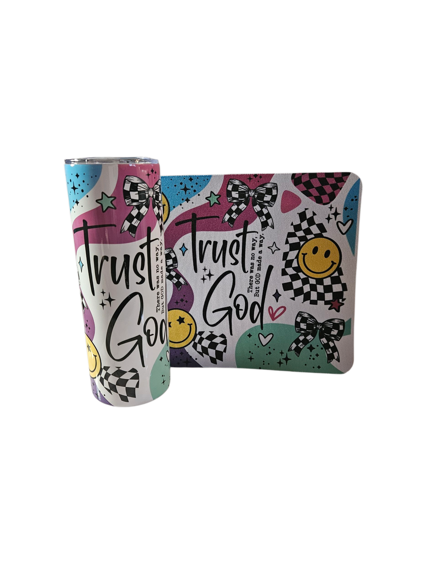 Trust God Mouse Pad
