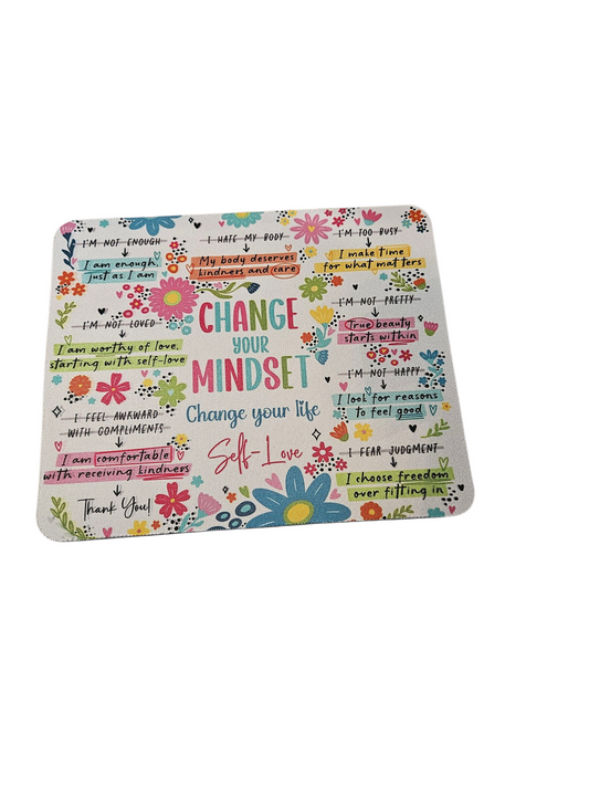 Change Your Mindset Mouse Pad