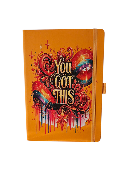Orange You Got This Journal with Bling Pen