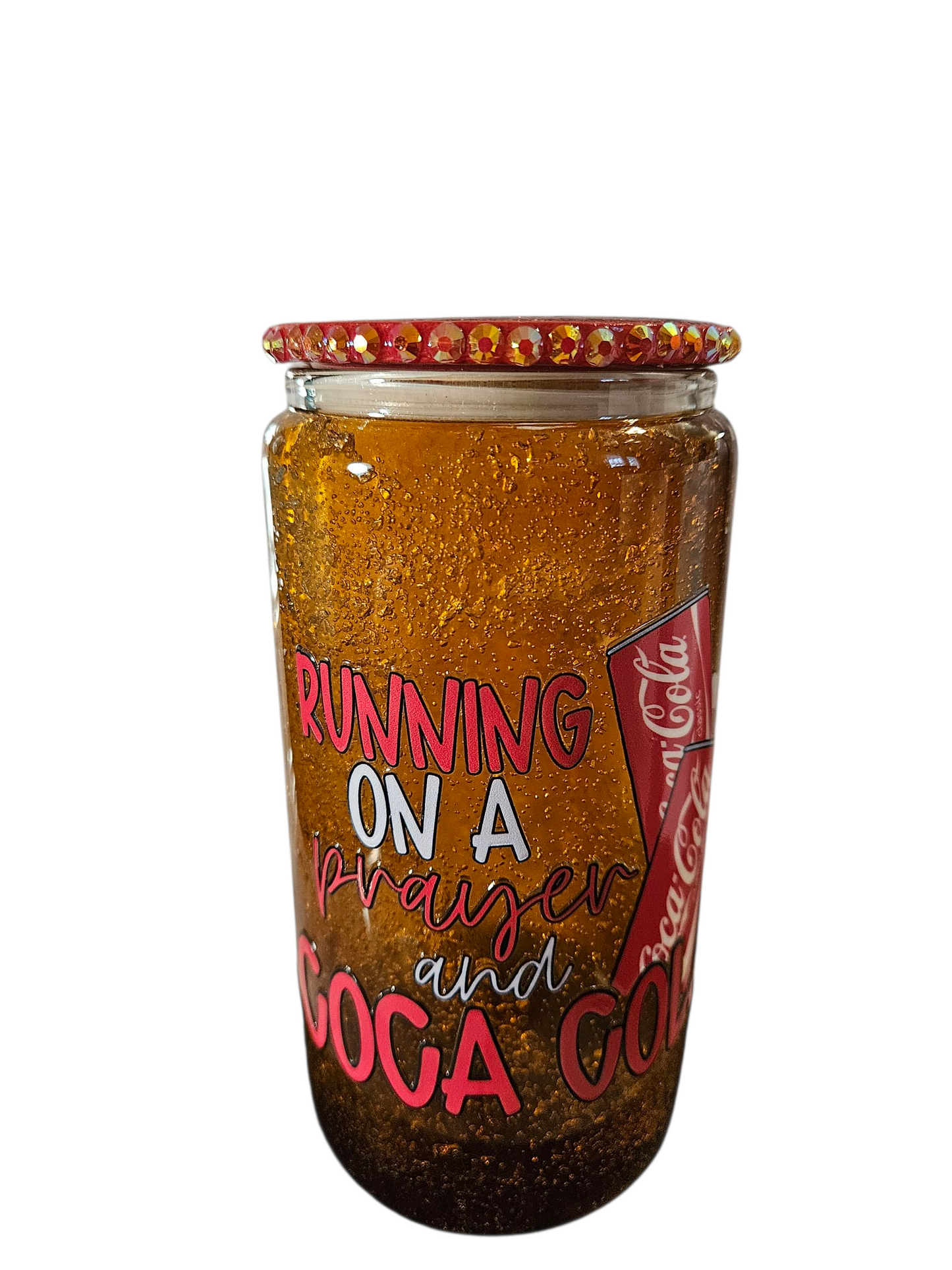 Running on a Prayer and Coca-Cola Snow Globe Tumbler