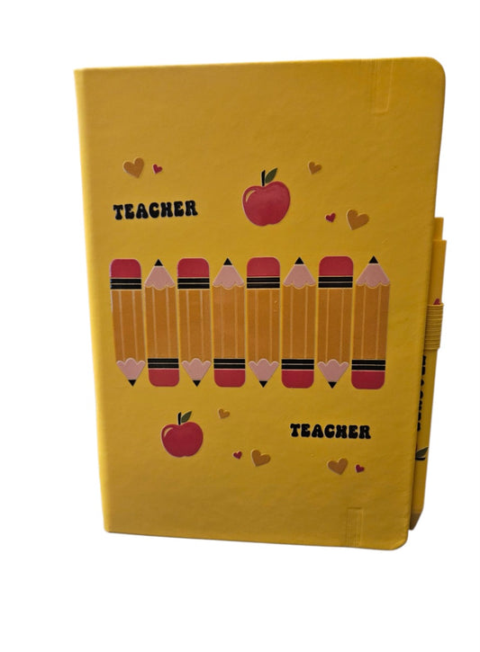 Teacher Journal with Matching Pen
