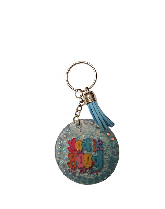 God is good Keyring