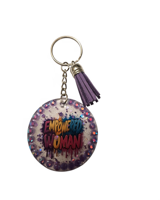 Empowered Woman Keyring
