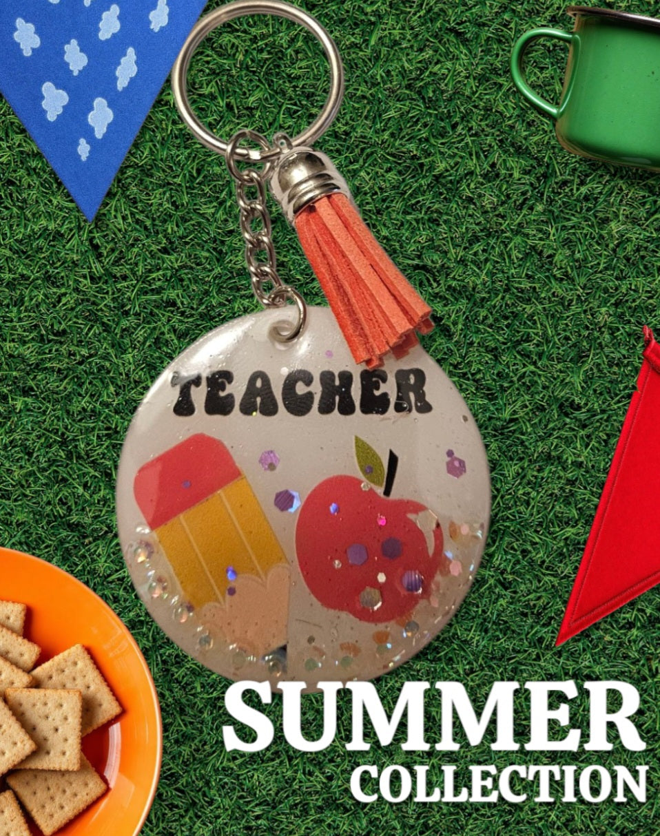 Teacher Keyring