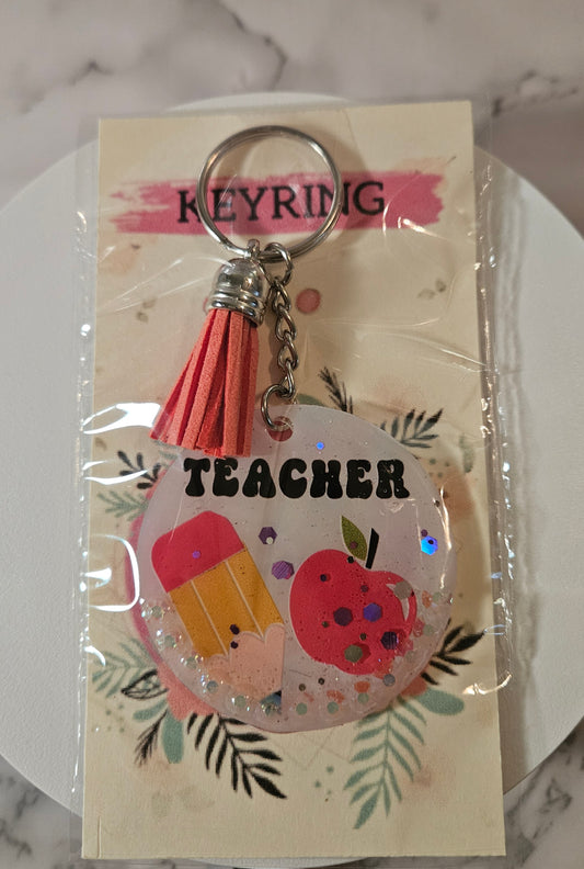 Teacher Keyring