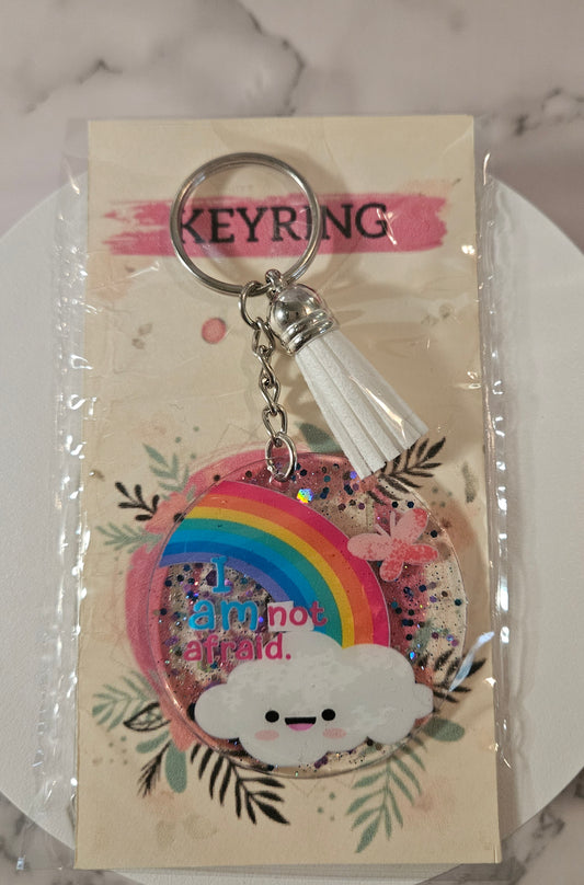 I am not afraid Keyring