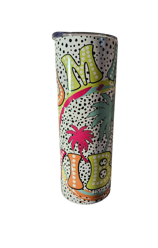 SUMMER VIBES 20 OZ TUMBLER