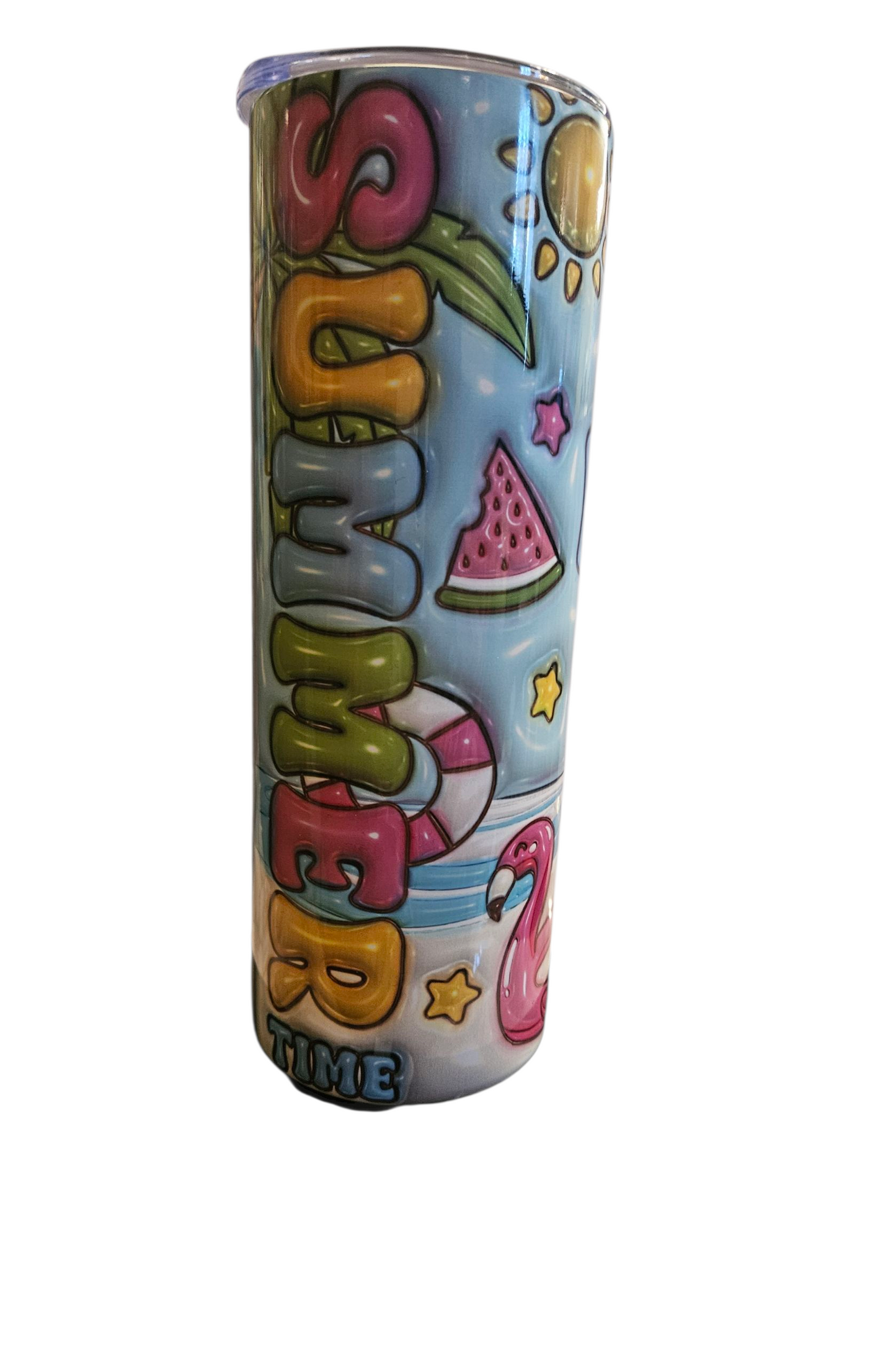 LIFE IS BETTER AT THE POOL 20 OZ SKINNY TUMBLER