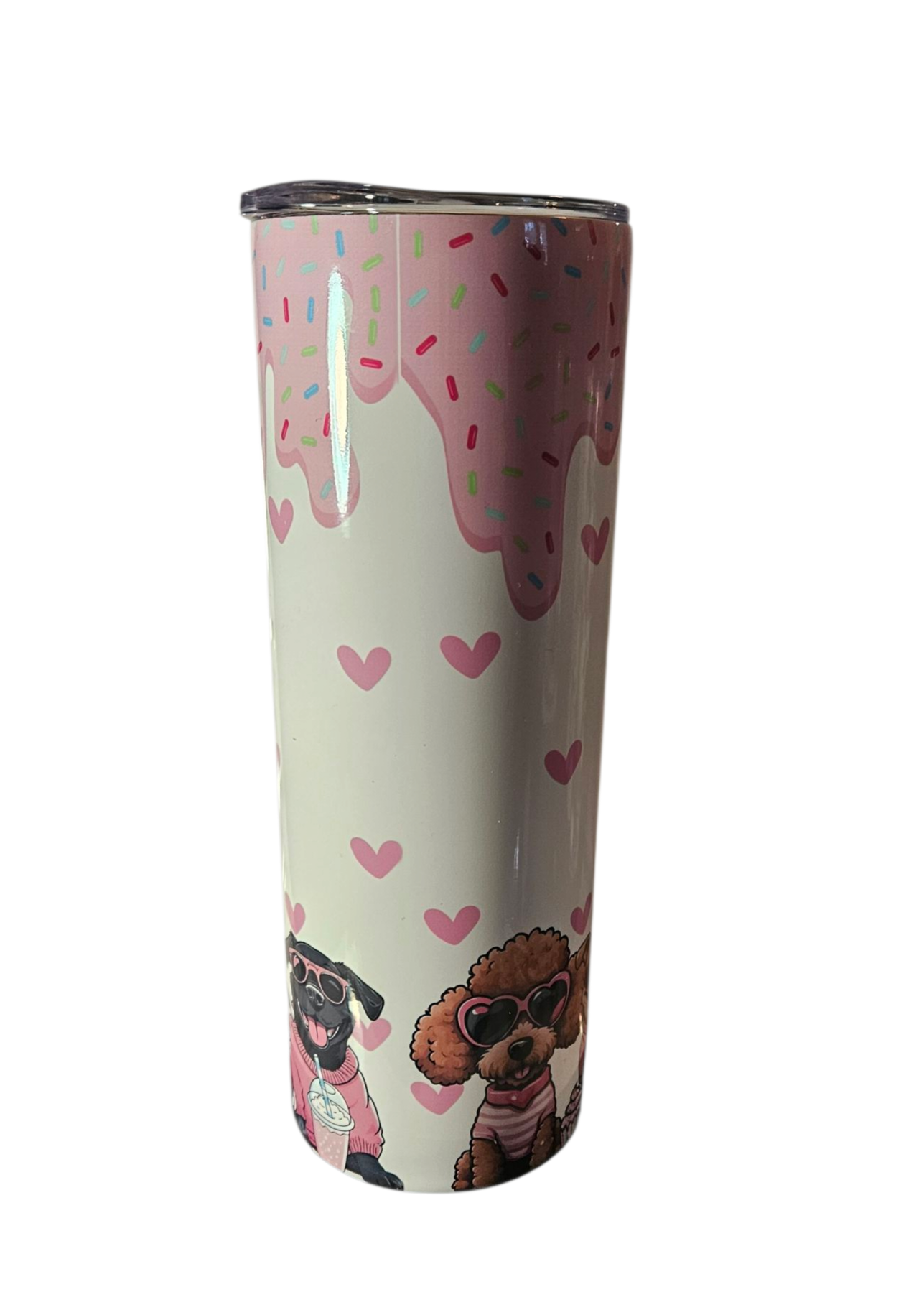 ALL I NEED IS COFFEE AND MY DOG 20 OZ TUMBLER